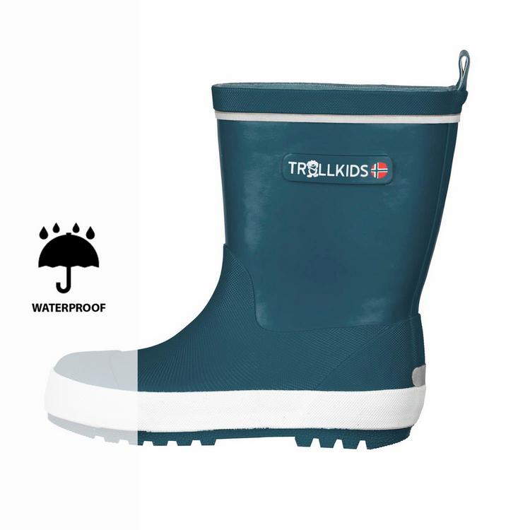 Trollkids Trollkids Lysefjord Gummistiefel Kinder - Teal-Gr&uuml;n - 0 | SportScheck