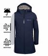 Trollkids Kristiansand Winterjacke M&auml;dchen - Marineblau / Orange