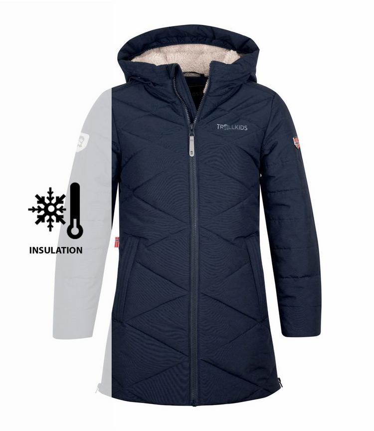 Trollkids Trollkids Bergen Winterjacke M&auml;dchen - Marineblau - 0 | SportScheck