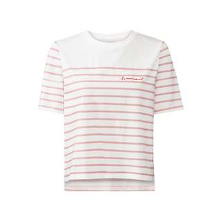 Lascana T-Shirt Damen weiß-rosé gestreift