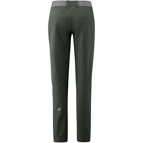 Rückansicht von Maier Sports Norit 2.0 Trekkinghose Damen Dunkeloliv