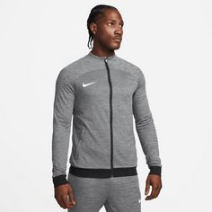 Nike Dri-FIT Academy Trainingsjacke Herren schwarz / grau