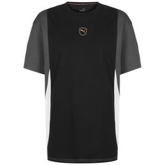 PUMA King Top T-Shirt Herren schwarz / grau