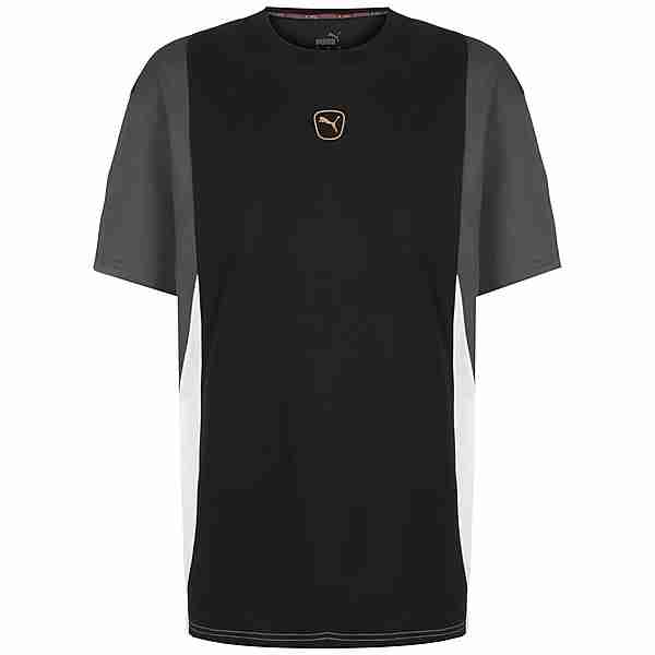 PUMA King Top T-Shirt Herren schwarz / grau