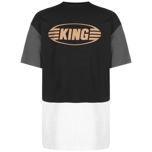 Rückansicht von PUMA King Top T-Shirt Herren schwarz / grau