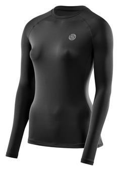 Skins 2-Series Top L/S Funktionsshirt Damen black