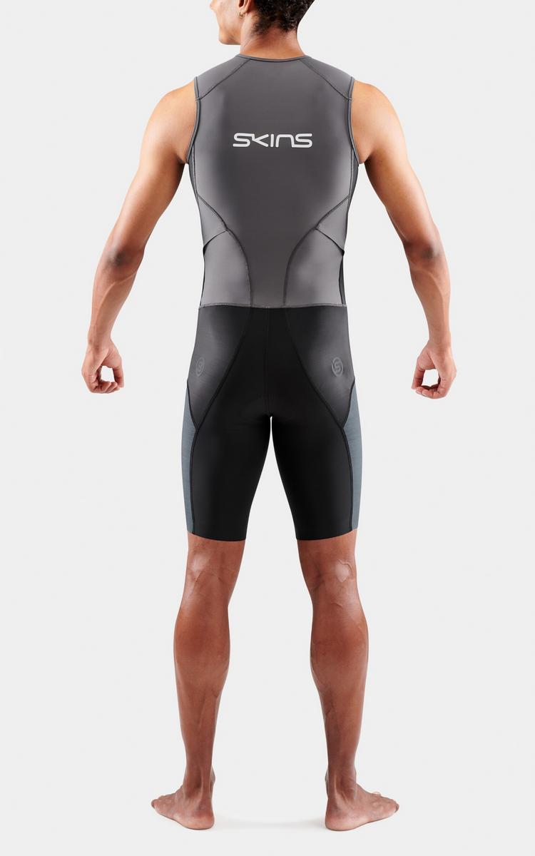 Skins Skins Elite S/L Triathlonanzug Herren - charcoal/carbon - 5 | SportScheck