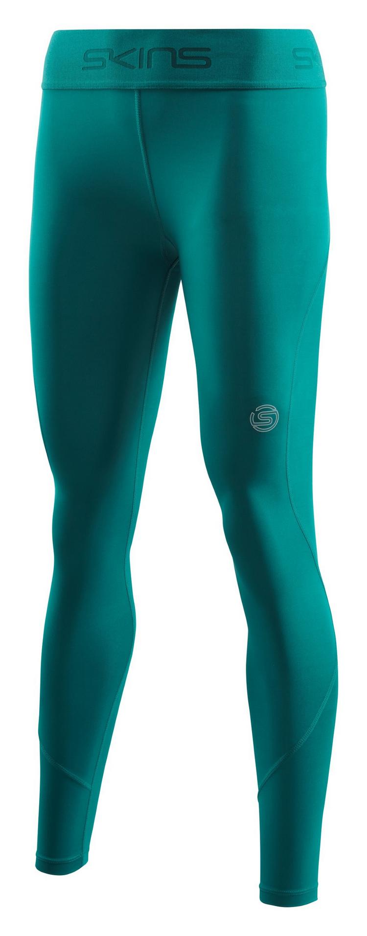 Skins Skins 2-Series Long Tight Tights Damen - lt. teal - 0 | SportScheck