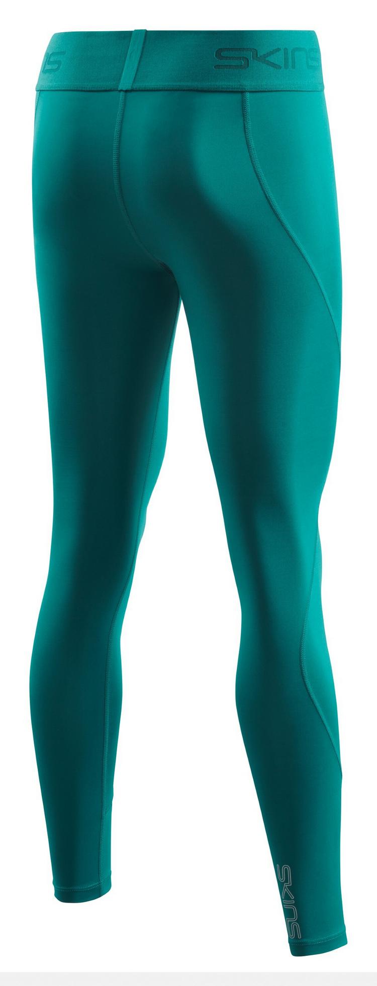Skins Skins 2-Series Long Tight Tights Damen - lt. teal - 0 | SportScheck