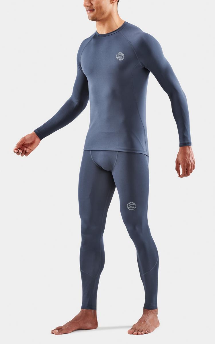 Skins Skins 2-Series Long Sleeve Top Funktionsshirt Herren - navy blue - 1 | SportScheck