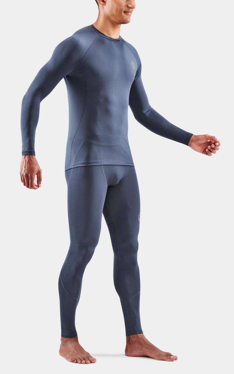 Skins Skins 2-Series Long Sleeve Top Funktionsshirt Herren - navy blue - 2 | SportScheck