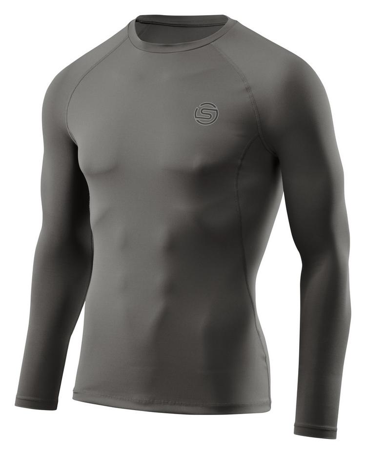 Skins Skins 2-Series Long Sleeve Top Funktionsshirt Herren - charcoal - 0 | SportScheck