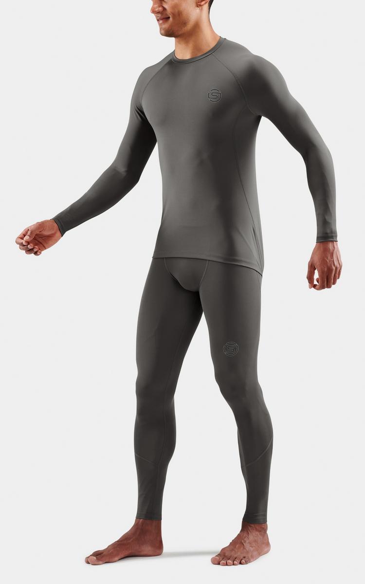 Skins Skins 2-Series Long Sleeve Top Funktionsshirt Herren - charcoal - 1 | SportScheck