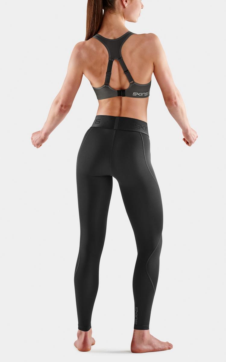 Skins Skins 2-Series Long Tight Tights Damen - black - 3 | SportScheck