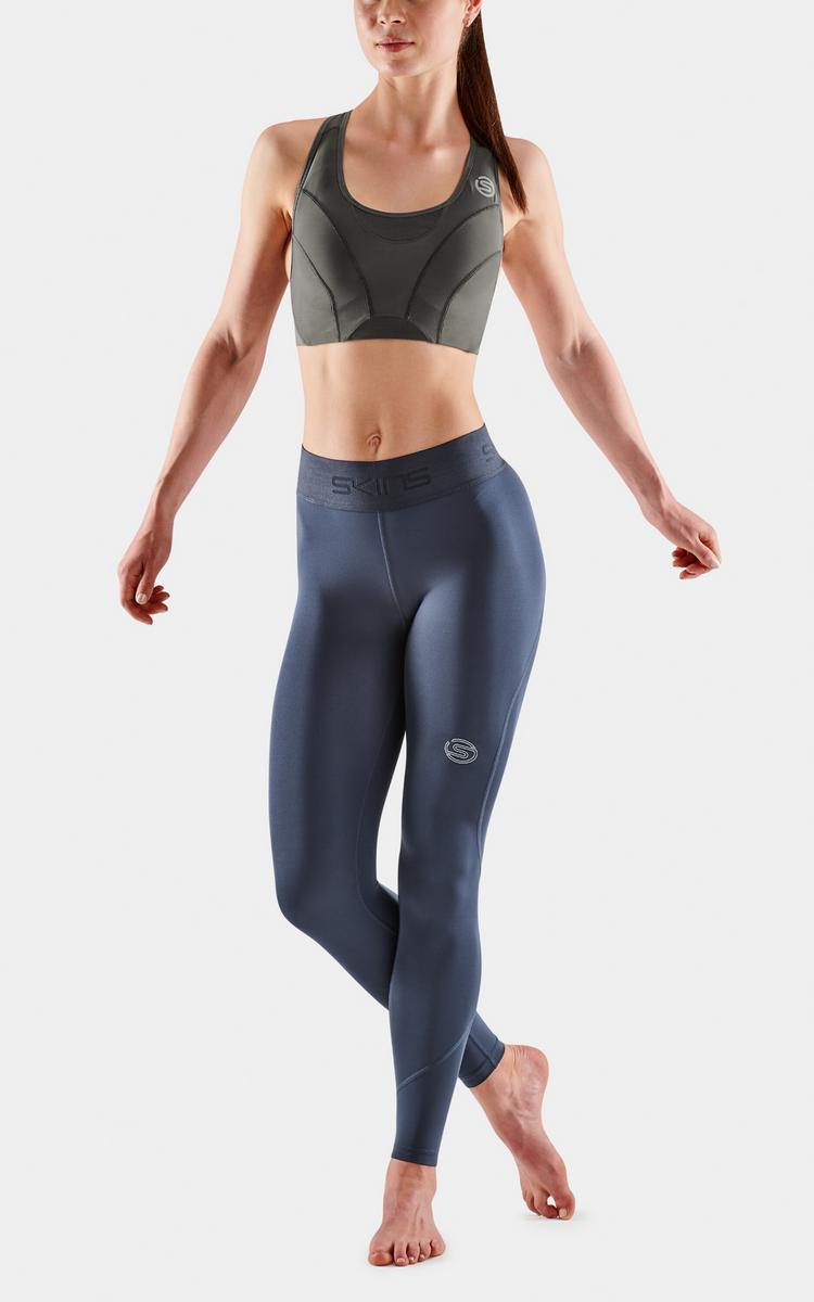 Skins Skins 2-Series Long Tight Tights Damen - navy blue - 0 | SportScheck