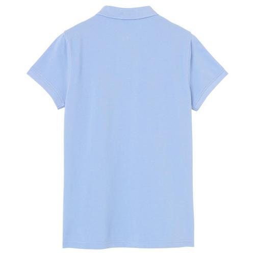 Rückansicht von GANT Poloshirt Poloshirt Damen Blau (Gentle Blue)