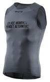 Skins Sleeveless Baselayer Unterhemd Herren - charcoal