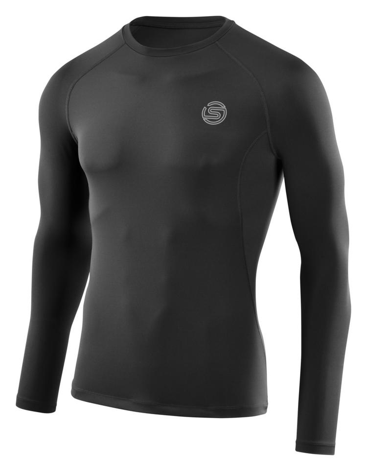 Skins Skins 2-Series Long Sleeve Top Funktionsshirt Herren - black - 0 | SportScheck