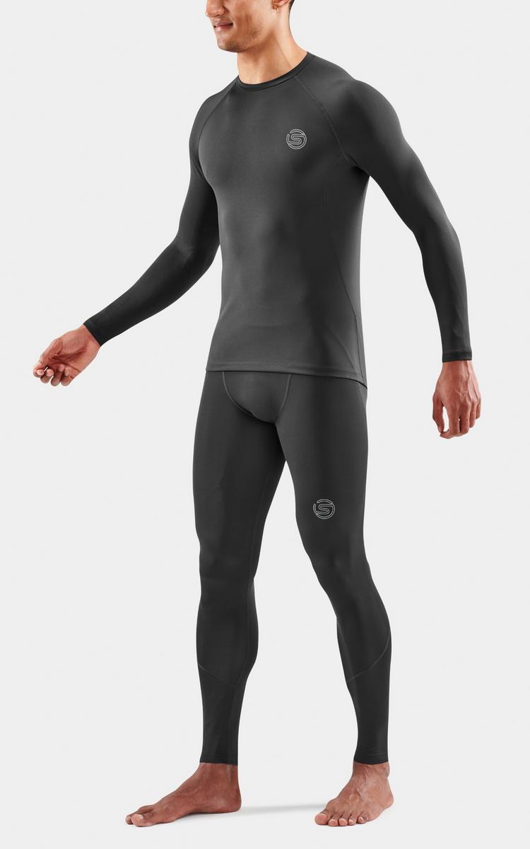 Skins Skins 2-Series Long Sleeve Top Funktionsshirt Herren - black - 1 | SportScheck