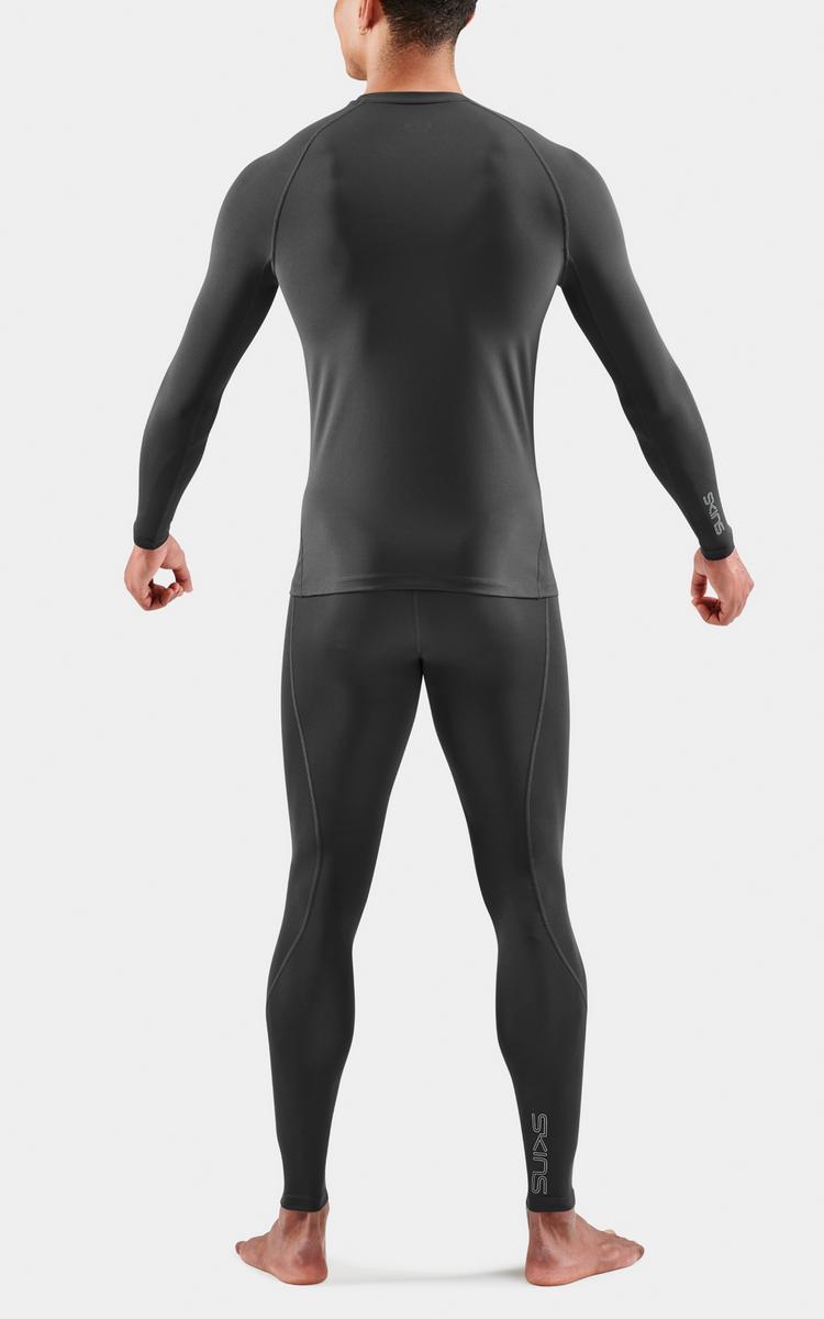 Skins Skins 2-Series Long Sleeve Top Funktionsshirt Herren - black - 3 | SportScheck