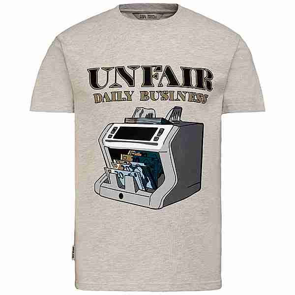 Unfair Athletics Dollar Bill T-Shirt Herren grau