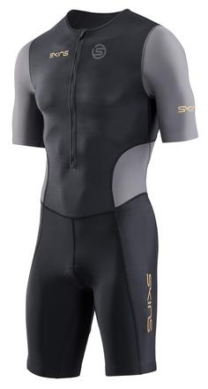 Skins Brand S/S Triathlonanzug Herren black/carbon
