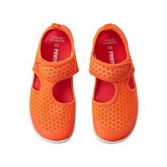 Rückansicht von reima Rantaan Junior Barefoot Schuhe Kinder Red Orange