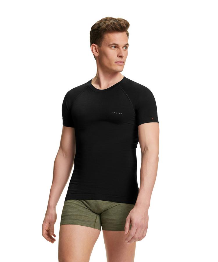 Falke Falke Light Shortsl. Shirt Regular Funktionsshirt Herren - black (3000) - 5 | SportScheck