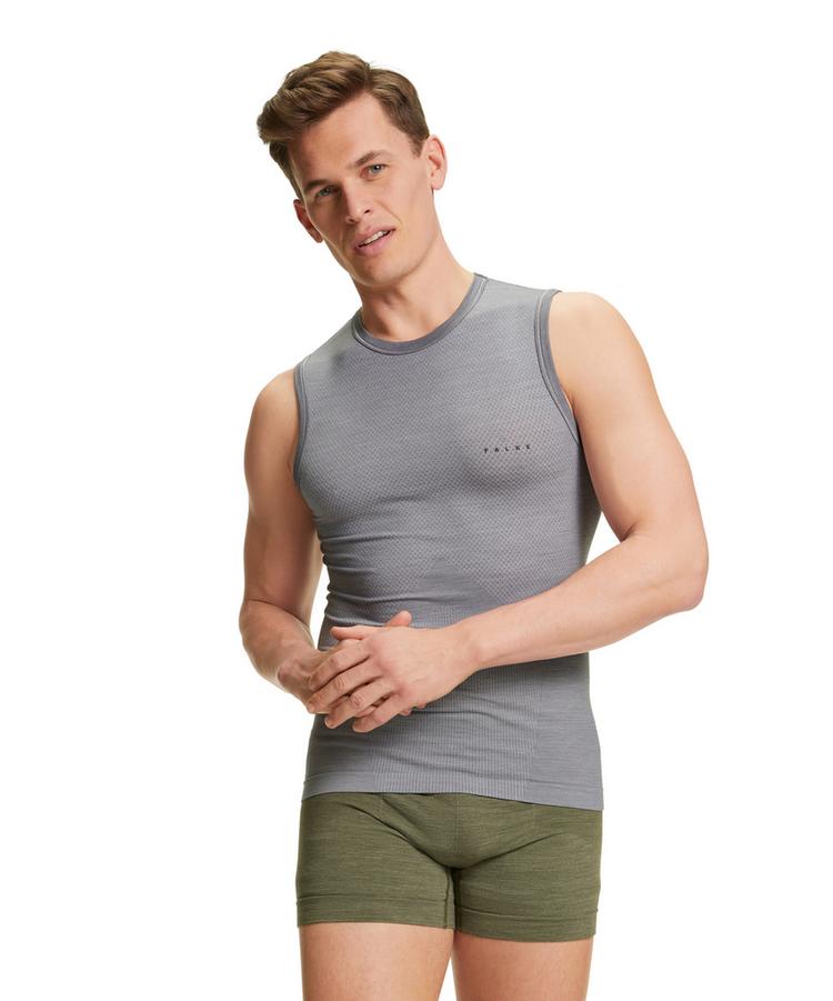 Falke Falke Light Singlet Regular Funktionstop Herren - grey-heather (3757) - 5 | SportScheck