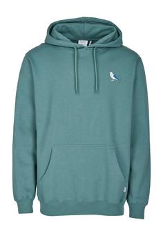 Cleptomanicx Hooded Embro Gull 2 Kapuzenshirt Herren North Atlantic