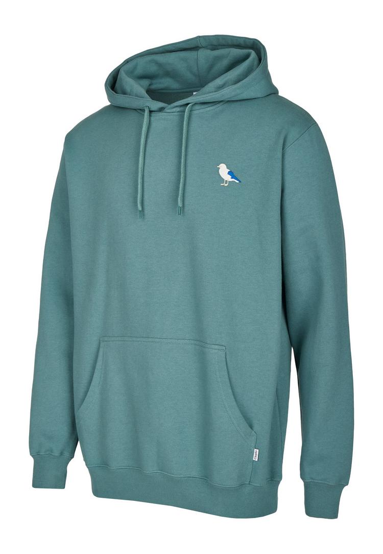 Cleptomanicx Cleptomanicx Hooded Embro Gull 2 Kapuzenshirt Herren - North Atlantic - 1 | SportScheck