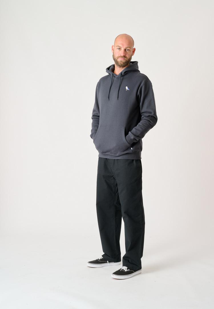 Cleptomanicx Cleptomanicx Hooded Embro Gull 2 Kapuzenshirt Herren - Blue Graphite - 2 | SportScheck