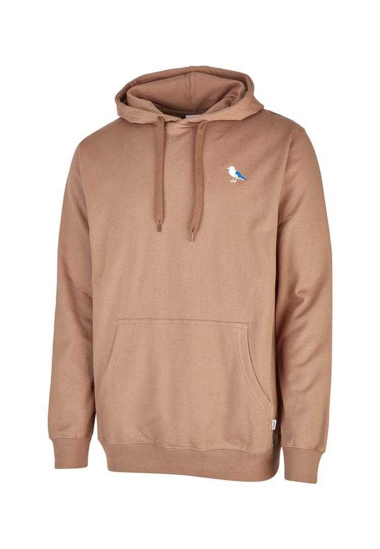 Cleptomanicx Cleptomanicx Hooded Embro Gull 2 Kapuzenshirt Herren - Deep Taupe - 0 | SportScheck