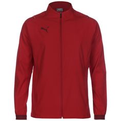 PUMA Teamcup Sideline Trainingsjacke Herren rot / weiß