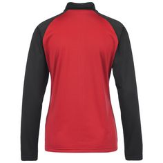 Rückansicht von PUMA TeamLIGA Trainingsjacke Damen rot / schwarz