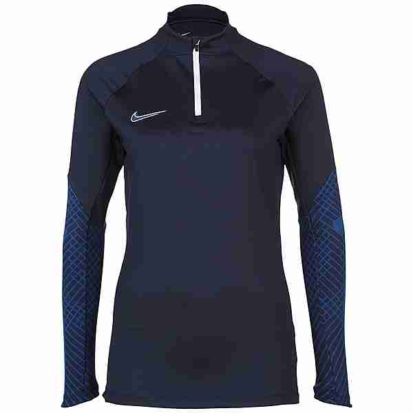 Nike Dri-FIT Strike Drill Sweatshirt Damen anthrazit / blau