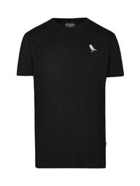 Cleptomanicx Embro Gull T-Shirt Herren - Black