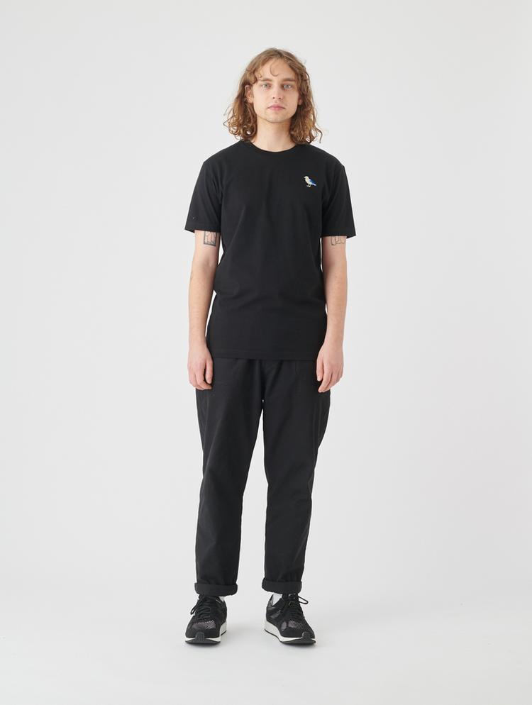 Cleptomanicx Cleptomanicx Embro Gull T-Shirt Herren - Black - 1 | SportScheck