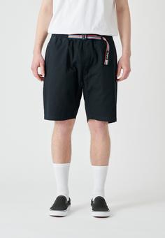 Rückansicht von Cleptomanicx Transit Team Shorts Shorts Herren Black