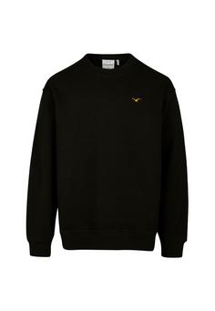 Cleptomanicx Ligull Boxy Sweatshirt Herren Black