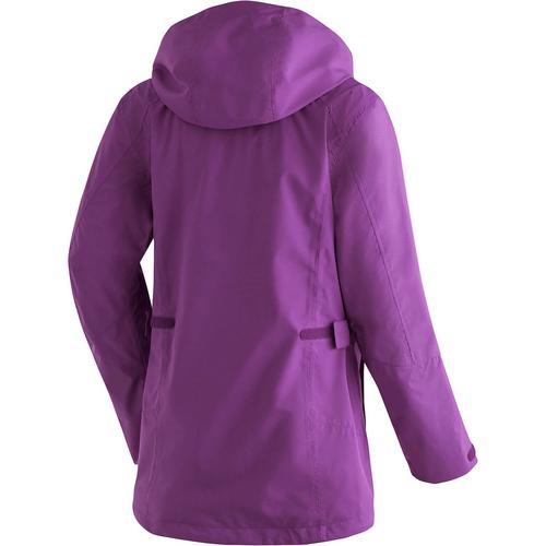 Rückansicht von Maier Sports Partu Outdoorjacke Damen Lila