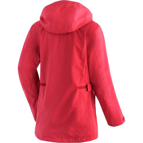 Rückansicht von Maier Sports Partu Outdoorjacke Damen Pink