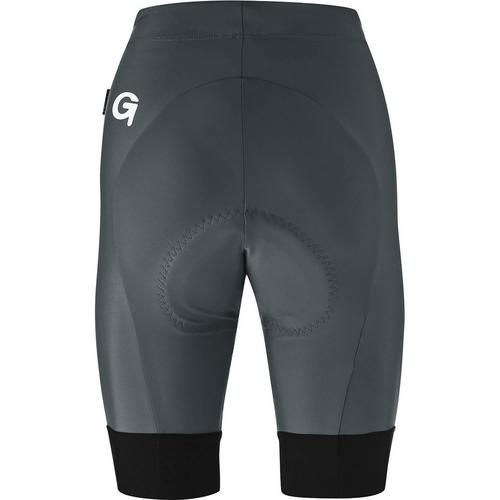 Rückansicht von Gonso Bike Sqlab GO Fahrradshorts Damen Dunkelgrau