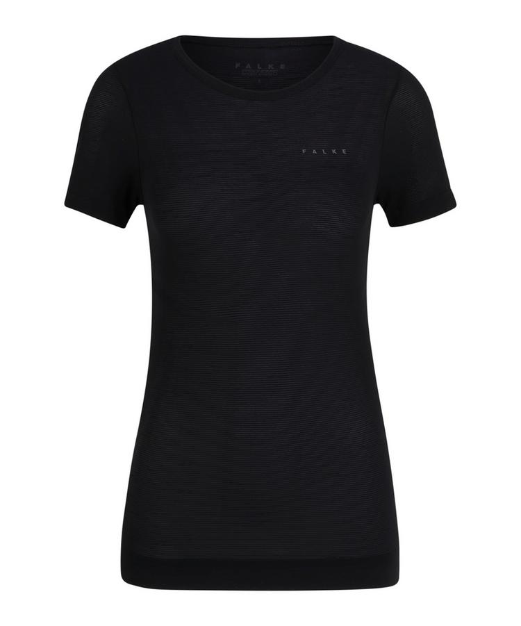 Falke Falke UL C Shortsleeved Shirt Regular w T-Shirt Damen - black (3000) - 0 | SportScheck