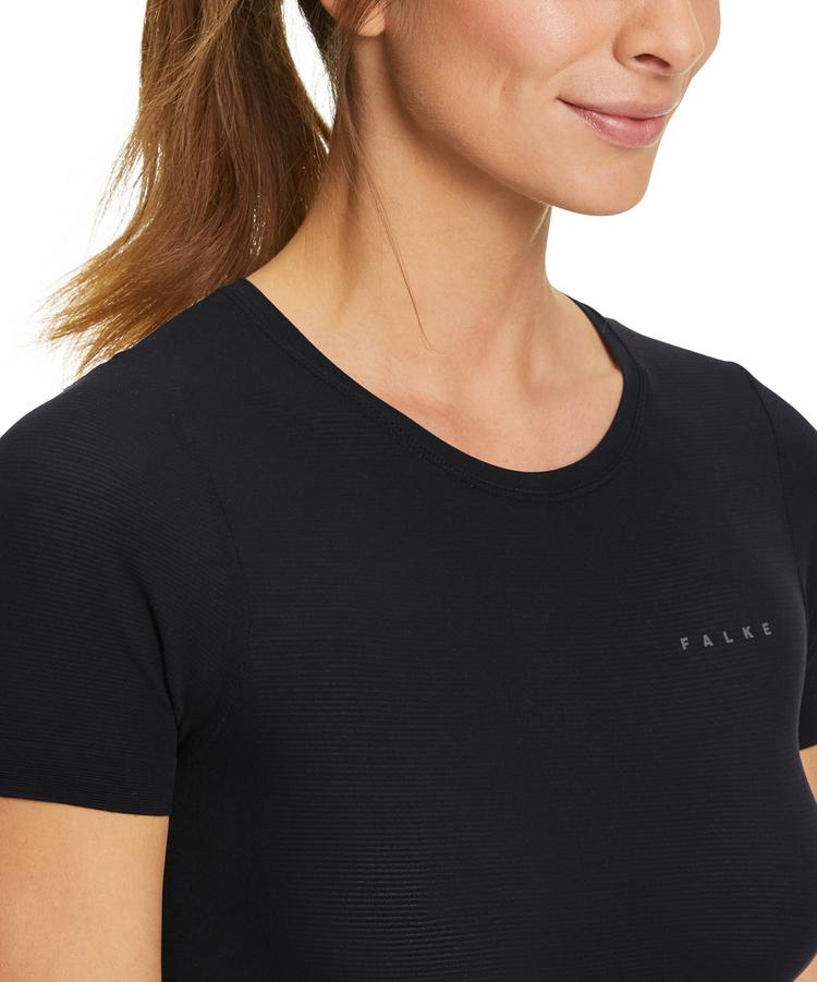 Falke Falke UL C Shortsleeved Shirt Regular w T-Shirt Damen - black (3000) - 2 | SportScheck