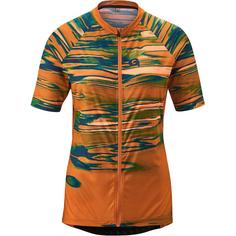 Gonso Copedello Fahrradtrikot Damen Dunkelorange