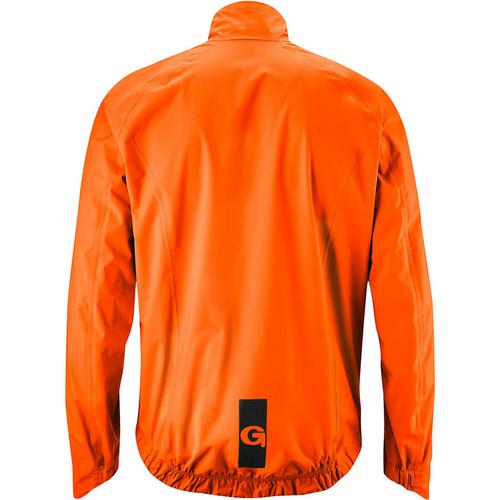 Rückansicht von Gonso Cablone Fahrradjacke Herren Orange