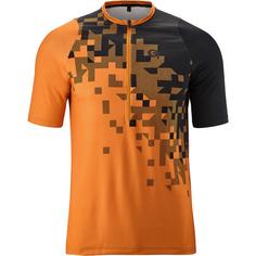 Gonso Garzolet Fahrradtrikot Herren Dunkelorange