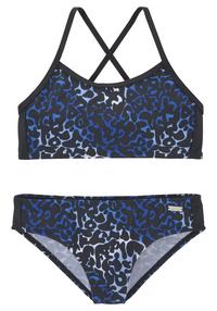 Buffalo Bustier-Bikini Bikini Set Damen - blau