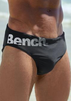 Rückansicht von Bench Badeslip Badeslip Herren schwarz